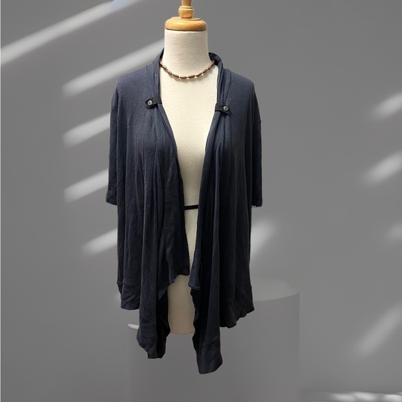 𝅺BLUE Open front Cardigan - Picture 8 of 8